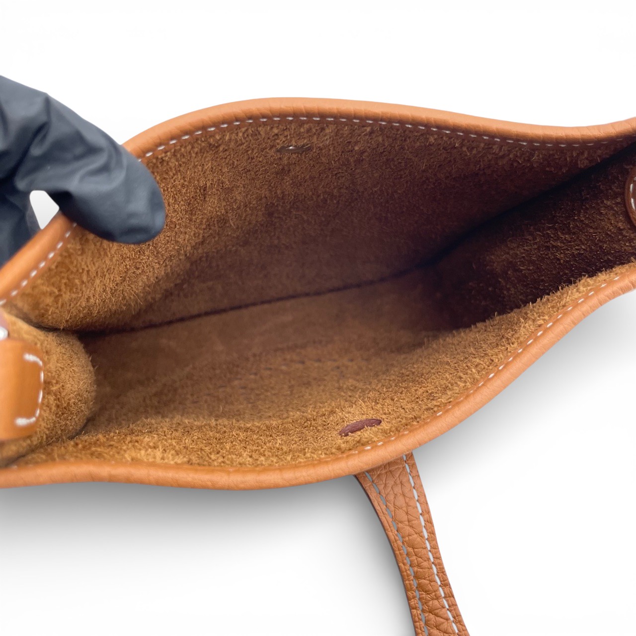 エルメス ミニエヴリン アマゾーヌ TPM ゴールド トリヨンクレマンス シルバー金具 K刻印