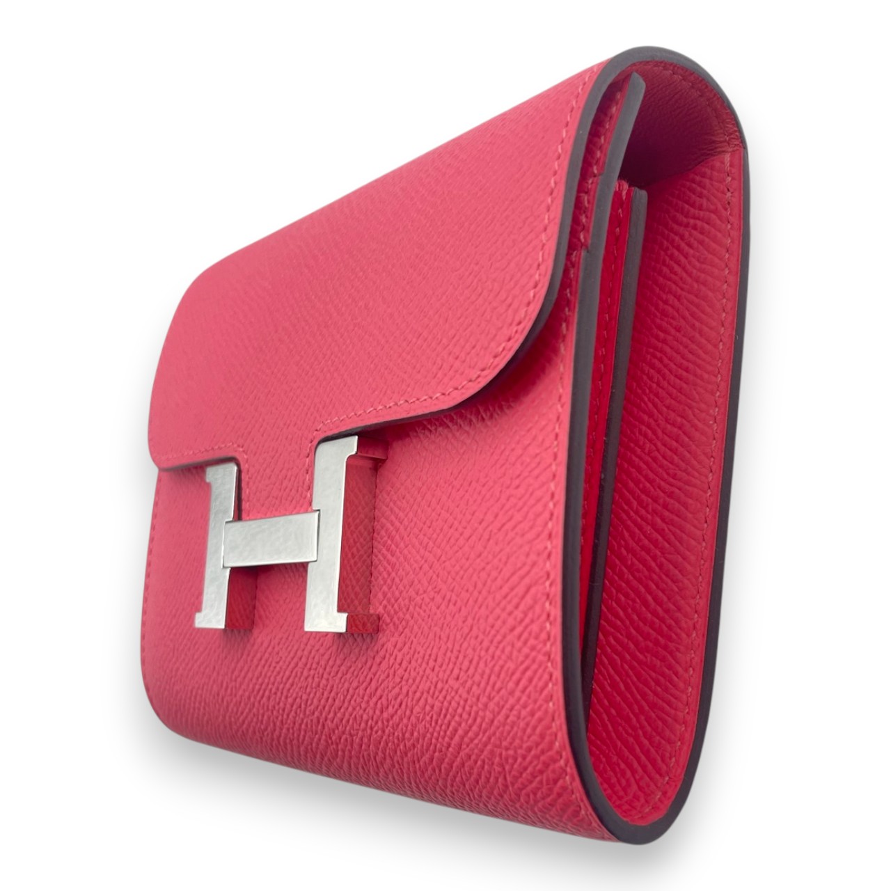 エルメス コンスタンスコンパクト ローズアザレ エプソン シルバー金具 A刻印