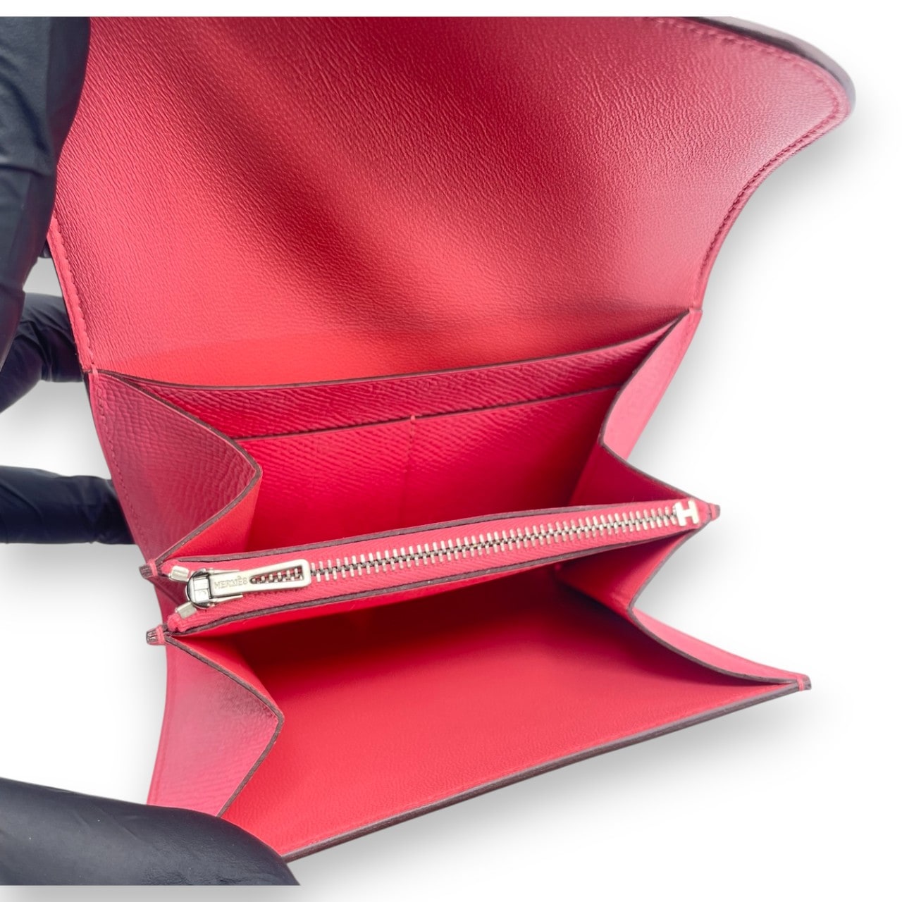 エルメス コンスタンスコンパクト ローズアザレ エプソン シルバー金具