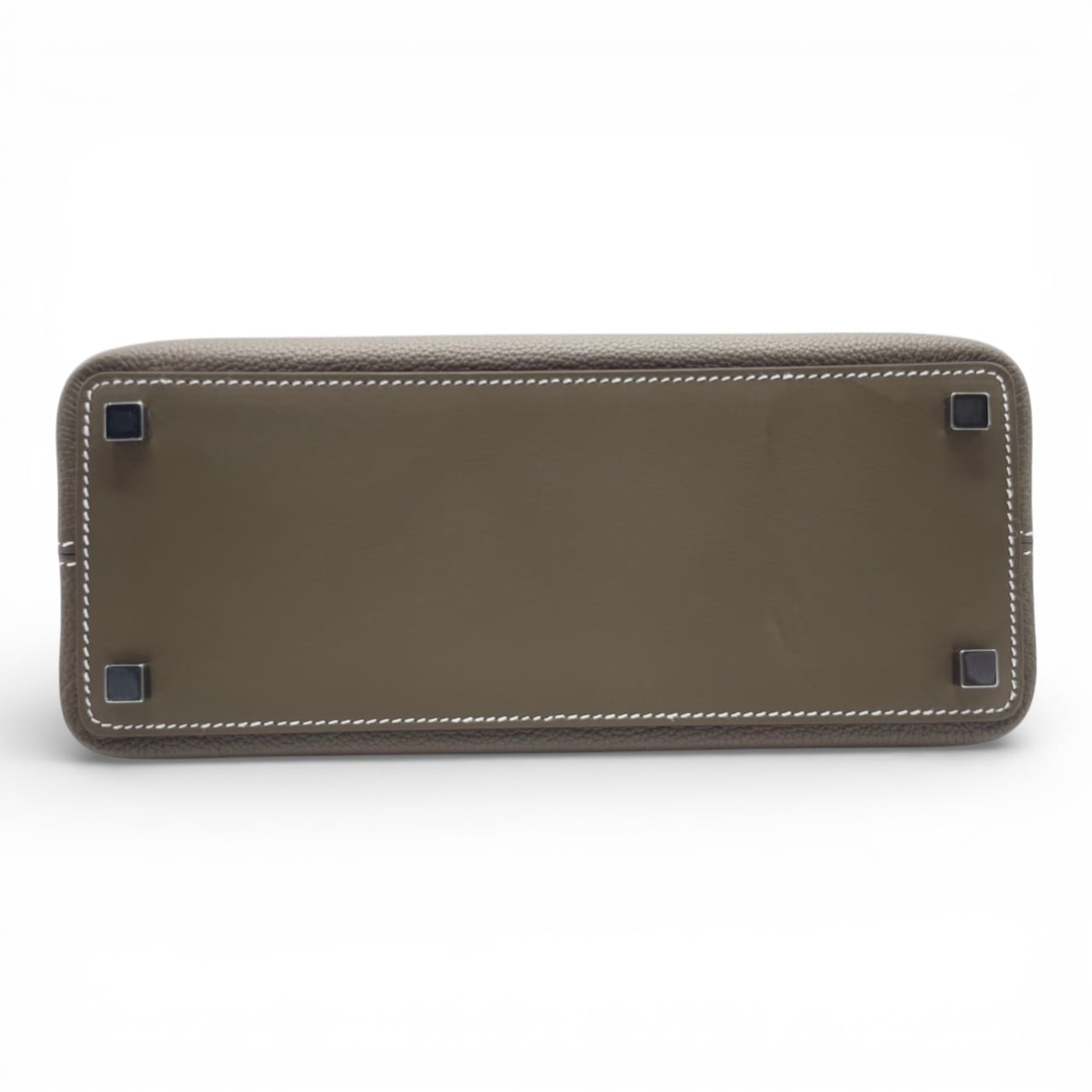 エルメス メドール 27 エトゥープ トゴ/スイフト シルバー金具 K刻印