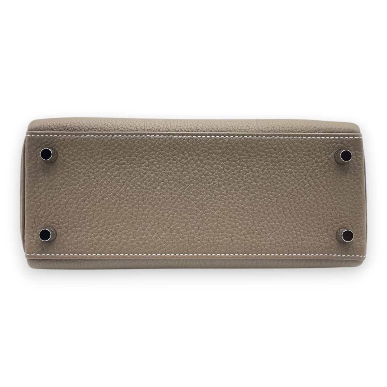 【現金特価】エルメス ケリー 25 エトゥープ トゴ シルバー金具 K刻印