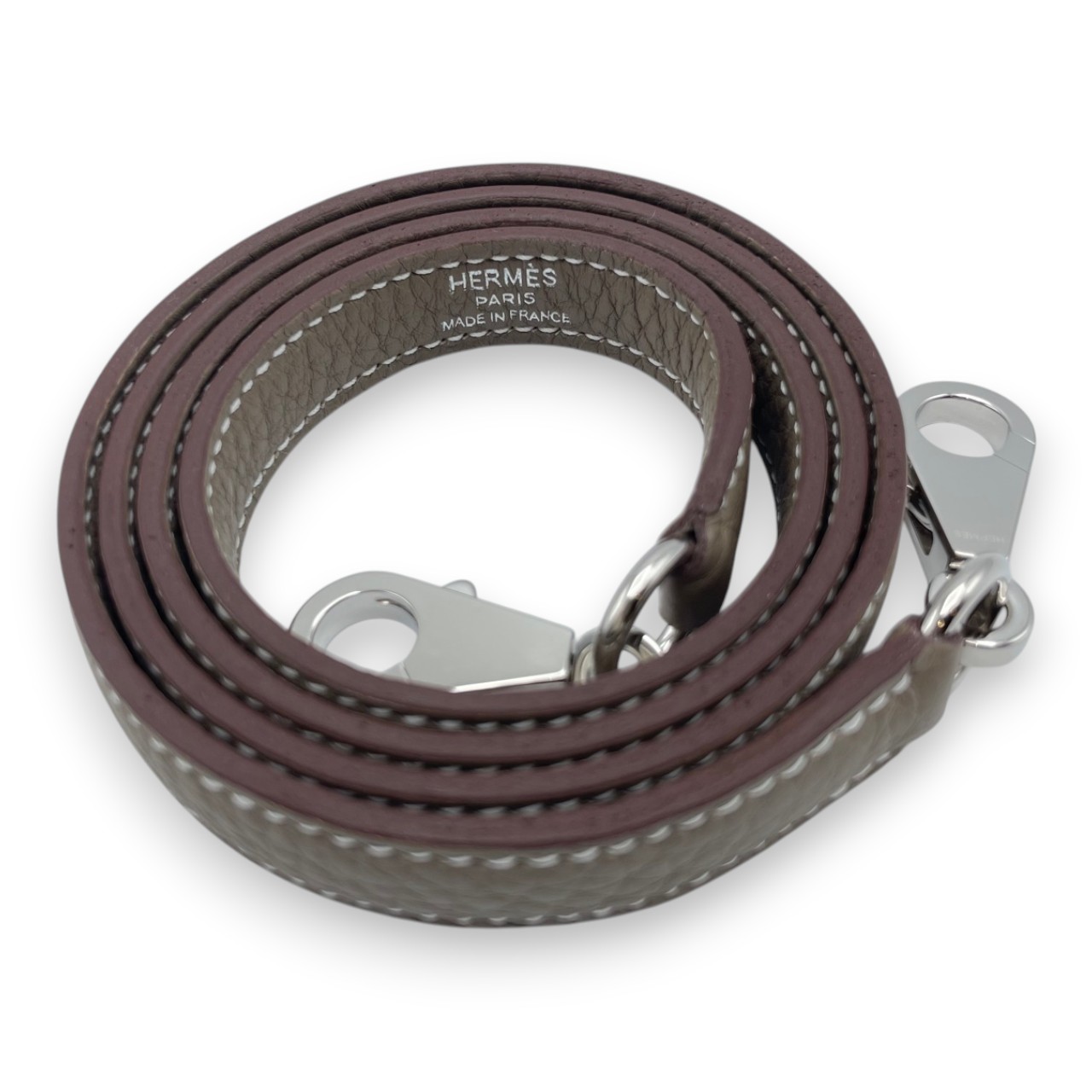 【現金特価】エルメス ケリー 25 エトゥープ トゴ シルバー金具 K刻印