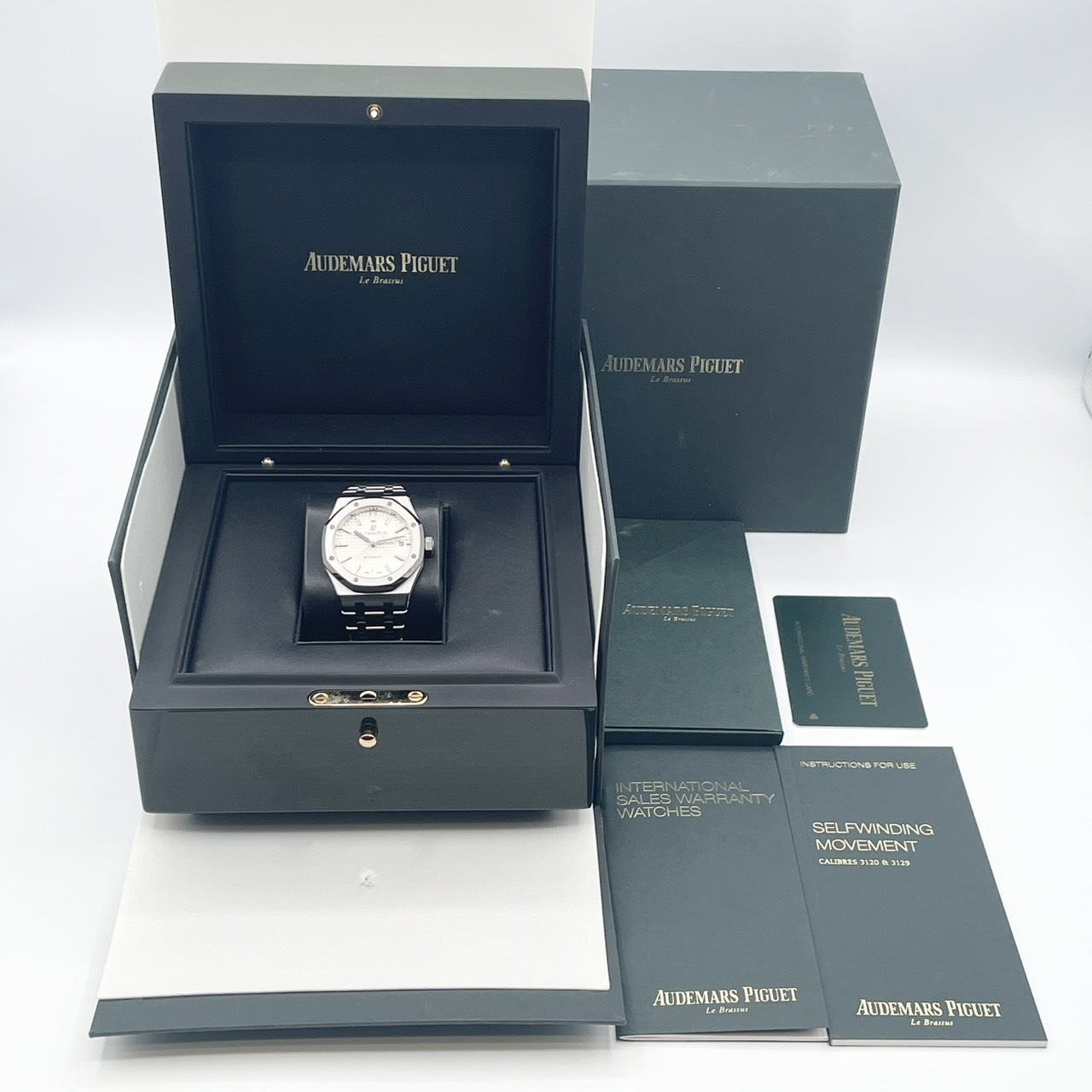 【生産終了モデル！】オーデマピゲ ロイヤルオーク 15450ST.OO.1256ST.01 シルバー ステンレススチール 37ｍｍ