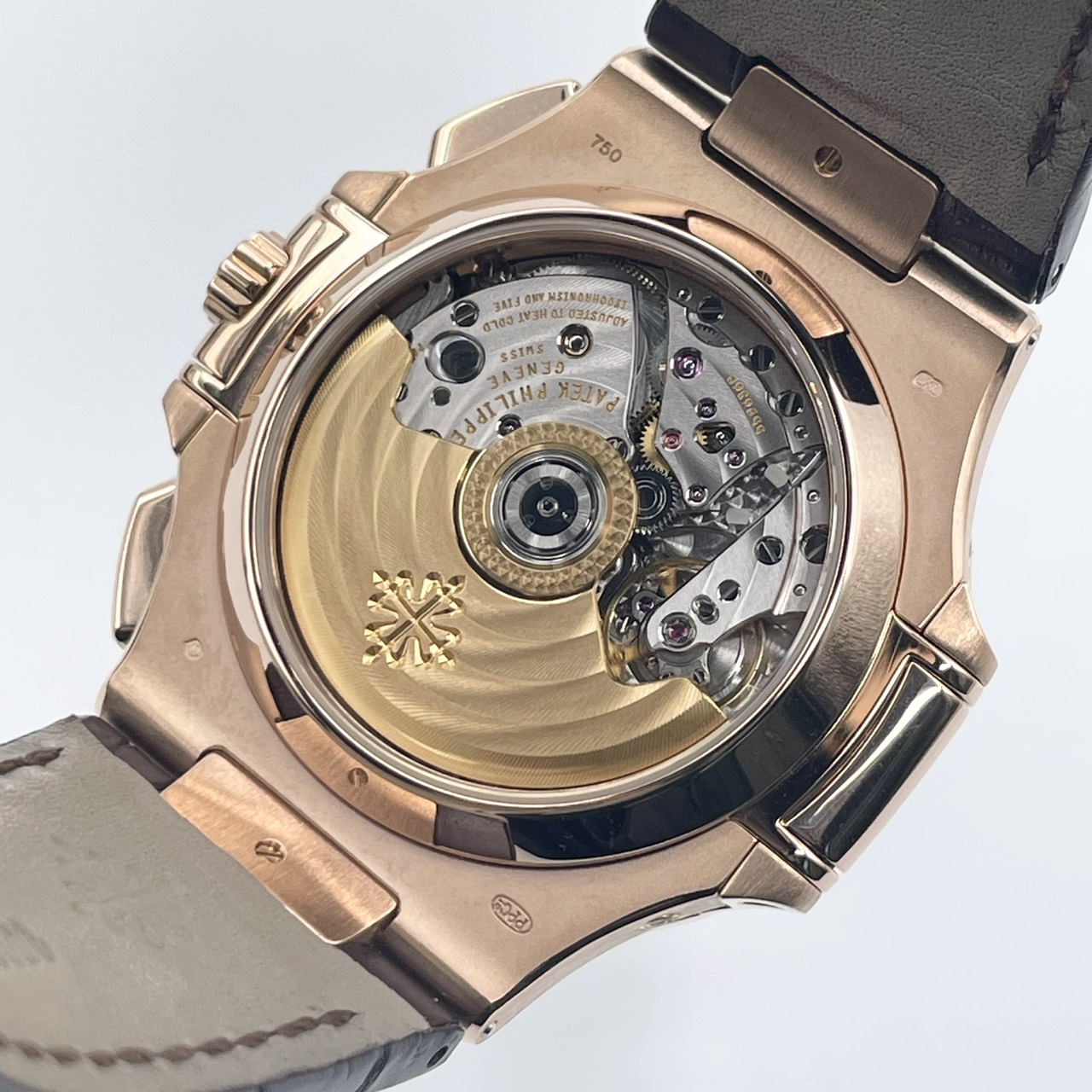 パテックフィリップ ノーチラス 5980R-001 ブラック・ブラウン ローズゴールド 40.5mm