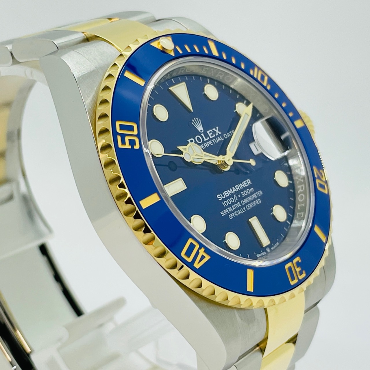ロレックス サブマリーナ デイト 126613LB オイスターブレスレット ロイヤルブルー