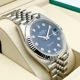 【新箱付属！！】ロレックス デイトジャスト 126334 ブルー10Pダイヤ ジュビリーブレスレット 41mm