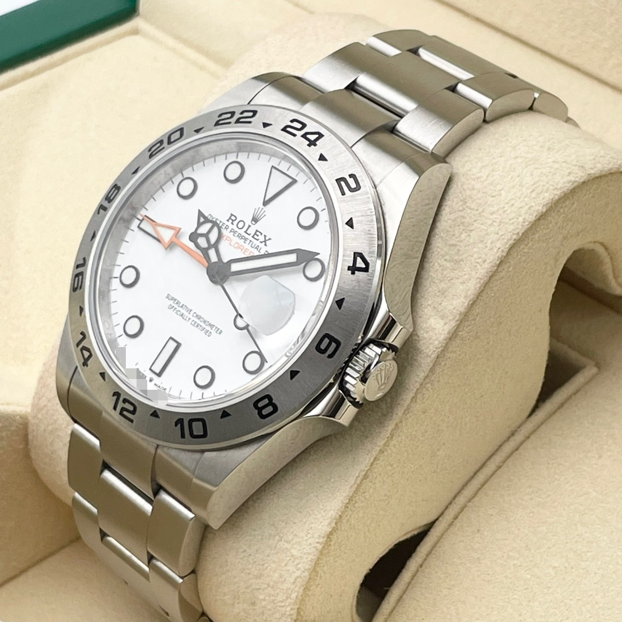 ロレックス エクスプローラーII 226570 ホワイト オイスターブレスレット 42mm