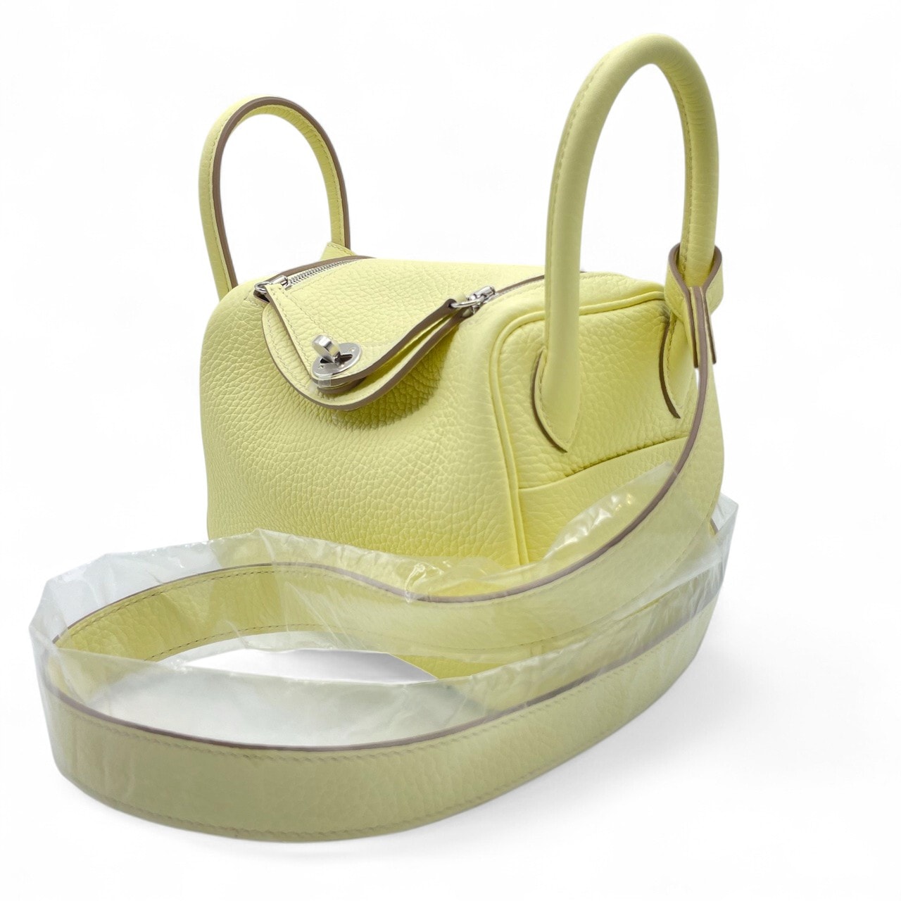 エルメス リンディミニ 20 ジョーヌミルトン トリヨンクレマンス シルバー金具 K刻印