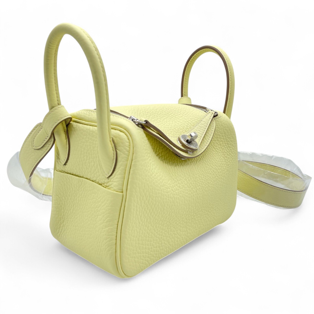 エルメス リンディミニ 20 ジョーヌミルトン トリヨンクレマンス シルバー金具 K刻印