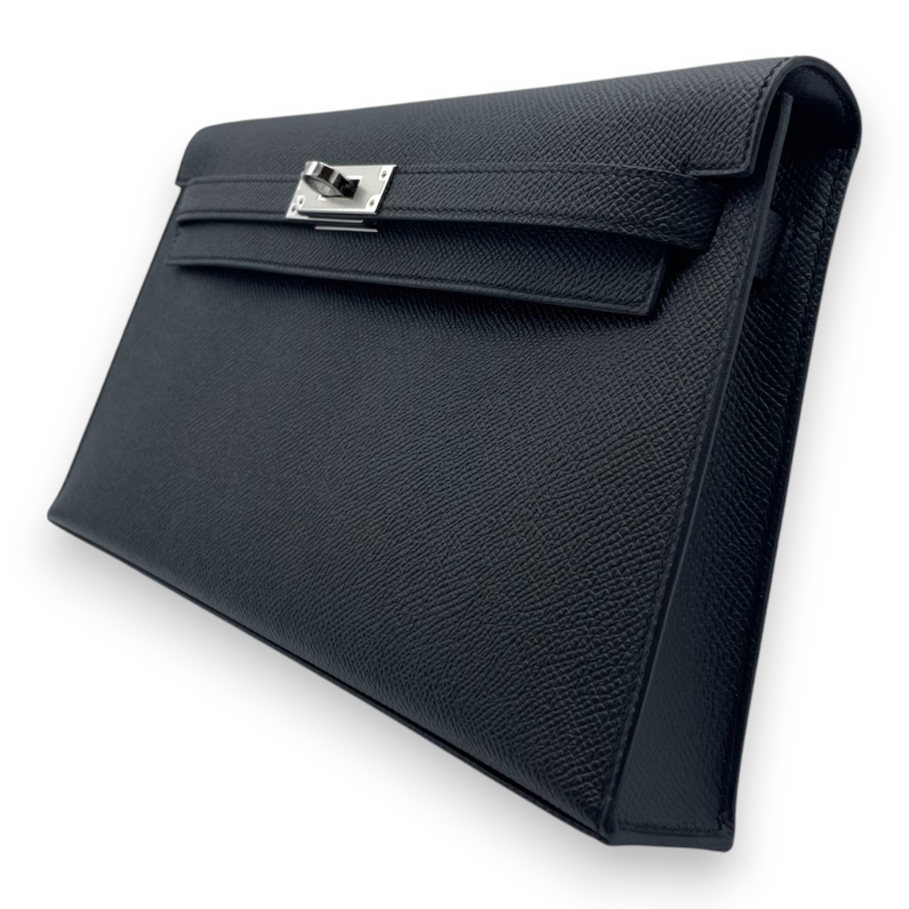 エルメス ケリーエラン 28 ノワール エプソン シルバー金具 K刻印