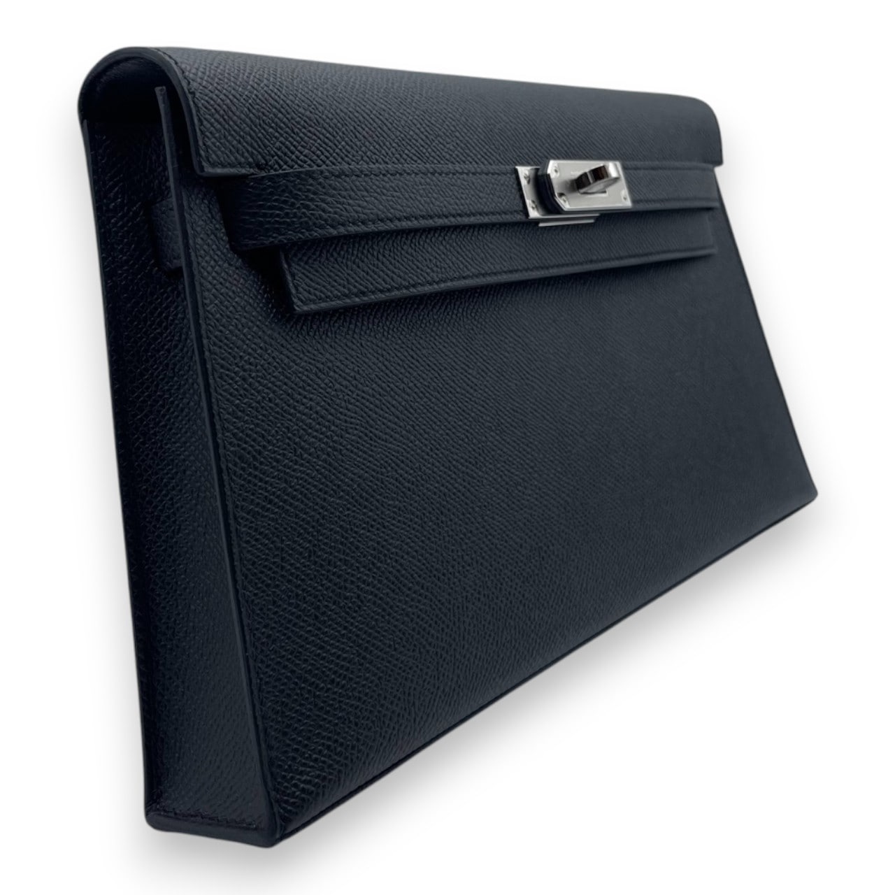 エルメス ケリーエラン 28 ノワール エプソン シルバー金具 K刻印