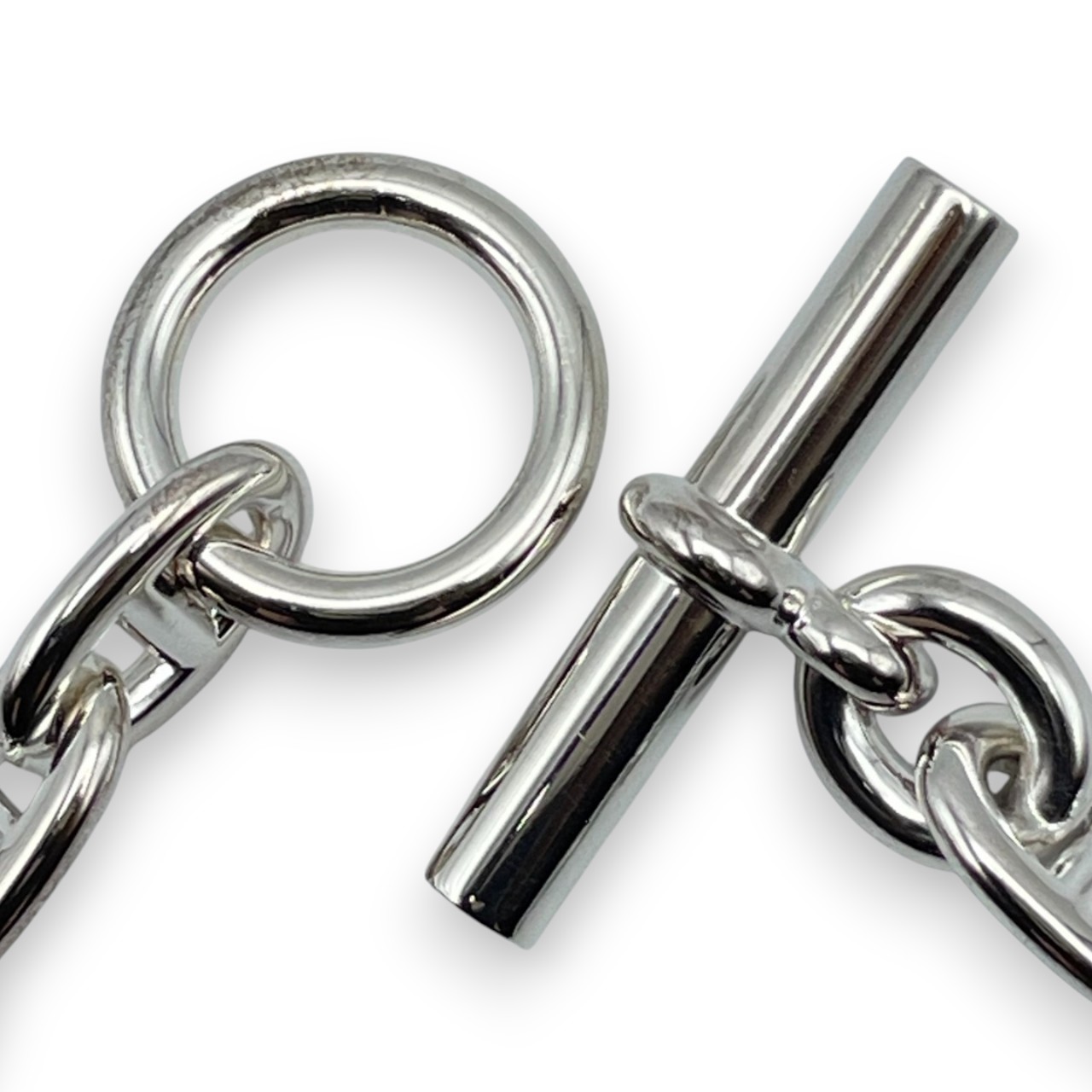 エルメス シェーヌ・ダンクル ネックレス MM シルバー925 36コマ