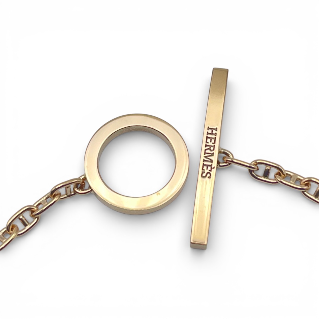 エルメス シェーヌ・ダンクル コントゥール ブレスレット ST ゴールド/ダイヤモンド