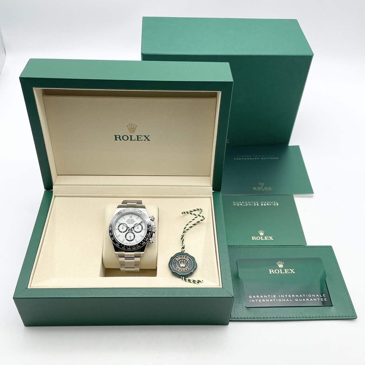 【保証書日付2026年2月！】 ロレックス デイトナ 126500LN ホワイト ステンレススチール 40mm