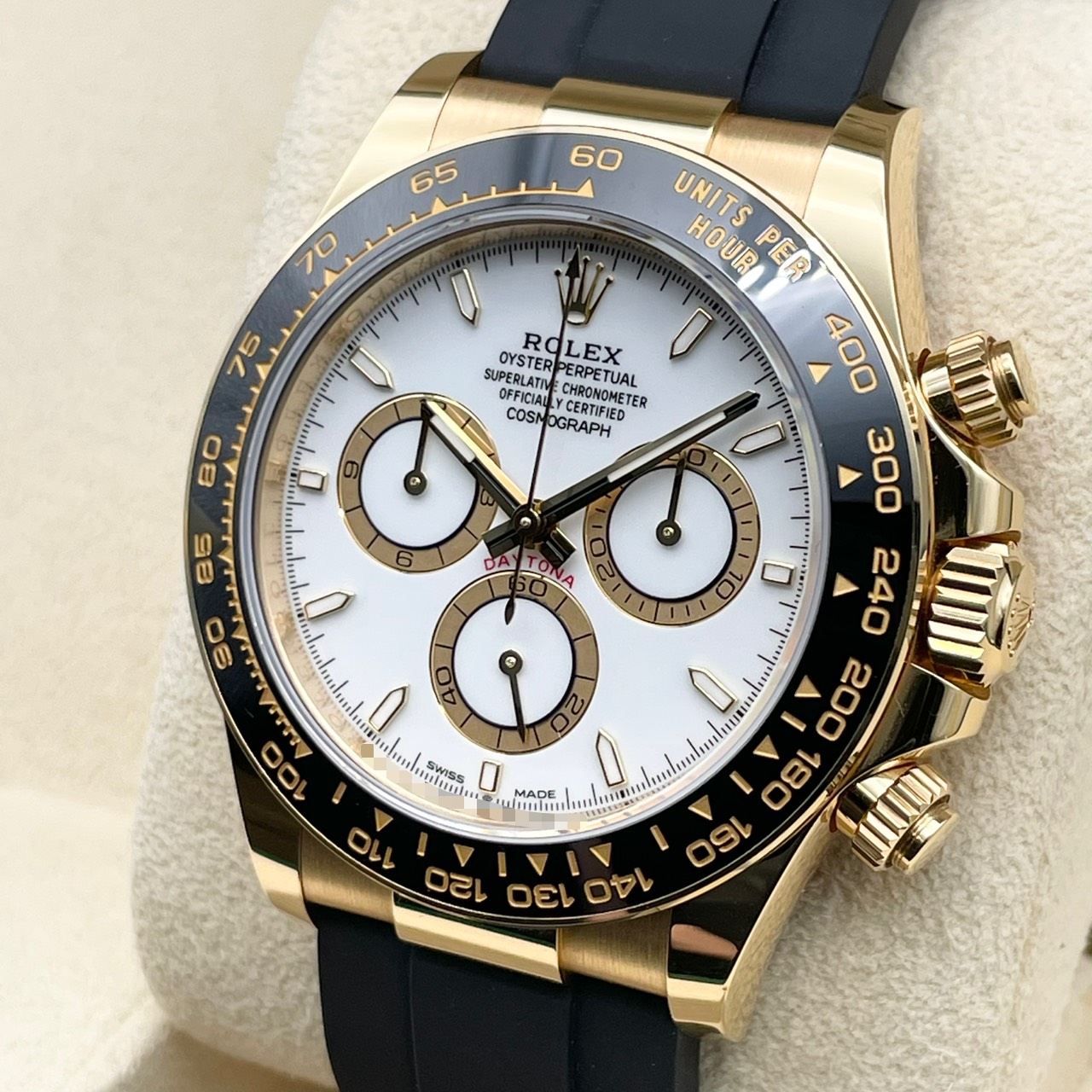 ロレックス デイトナ 126518LN イエローゴールド ホワイト 40mm