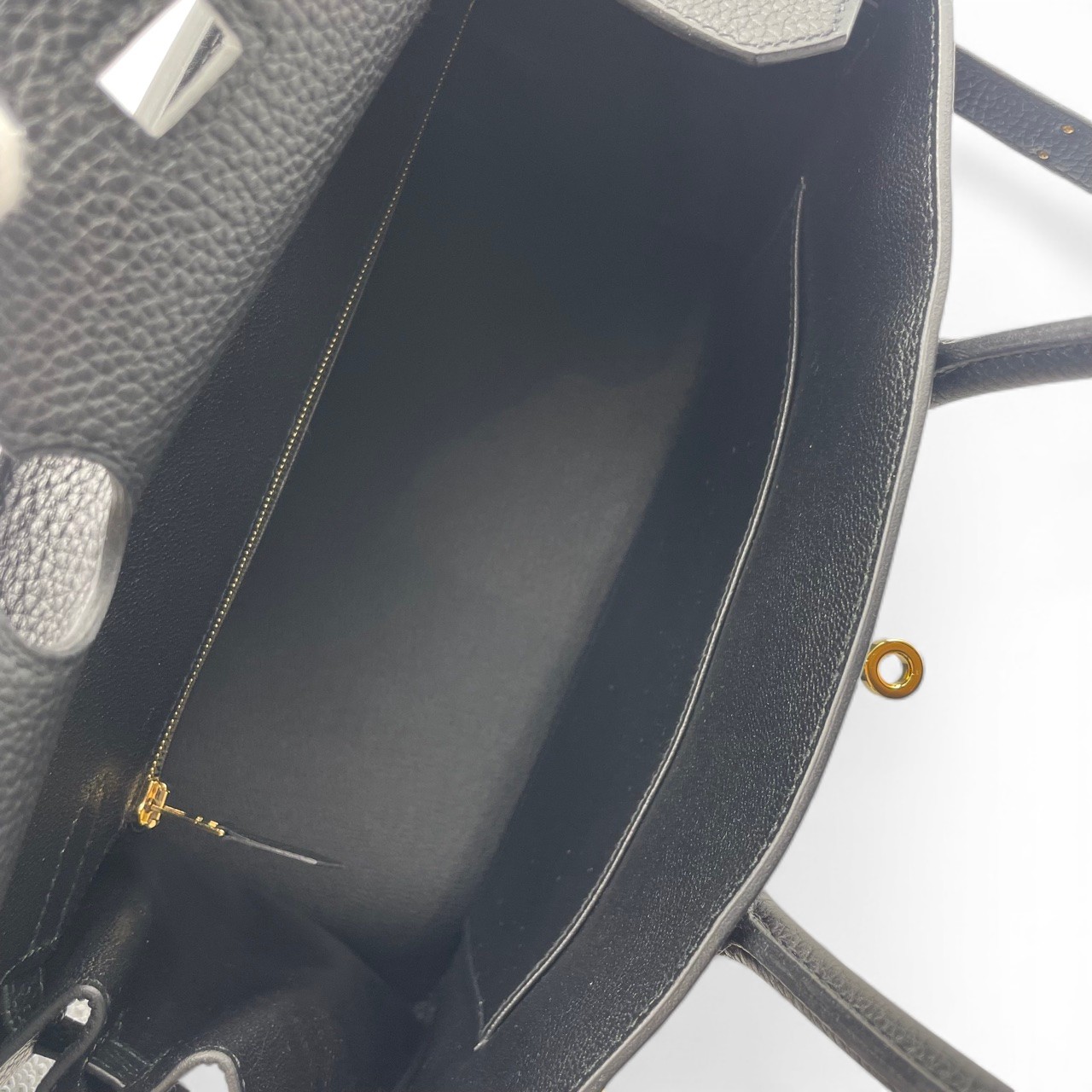 エルメス バーキン 30 ノワール トゴ ゴールド金具 U刻印