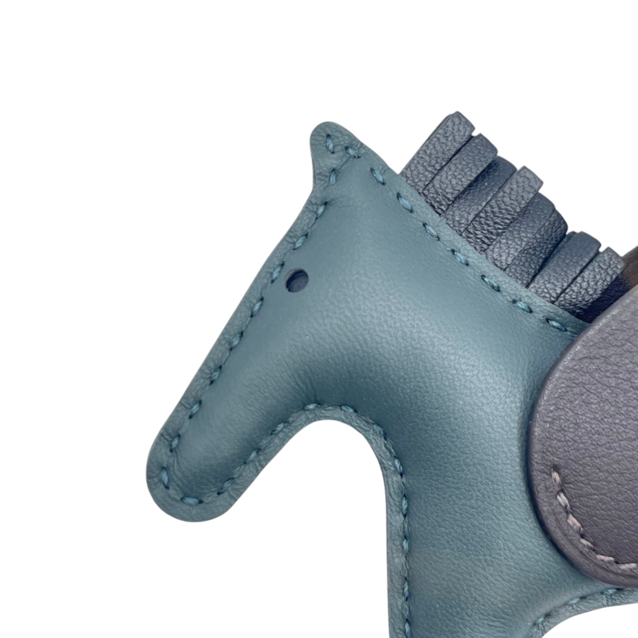 エルメス ペガサスチャーム PM ヴェールマングローブ/ノワール/べブラン K刻印