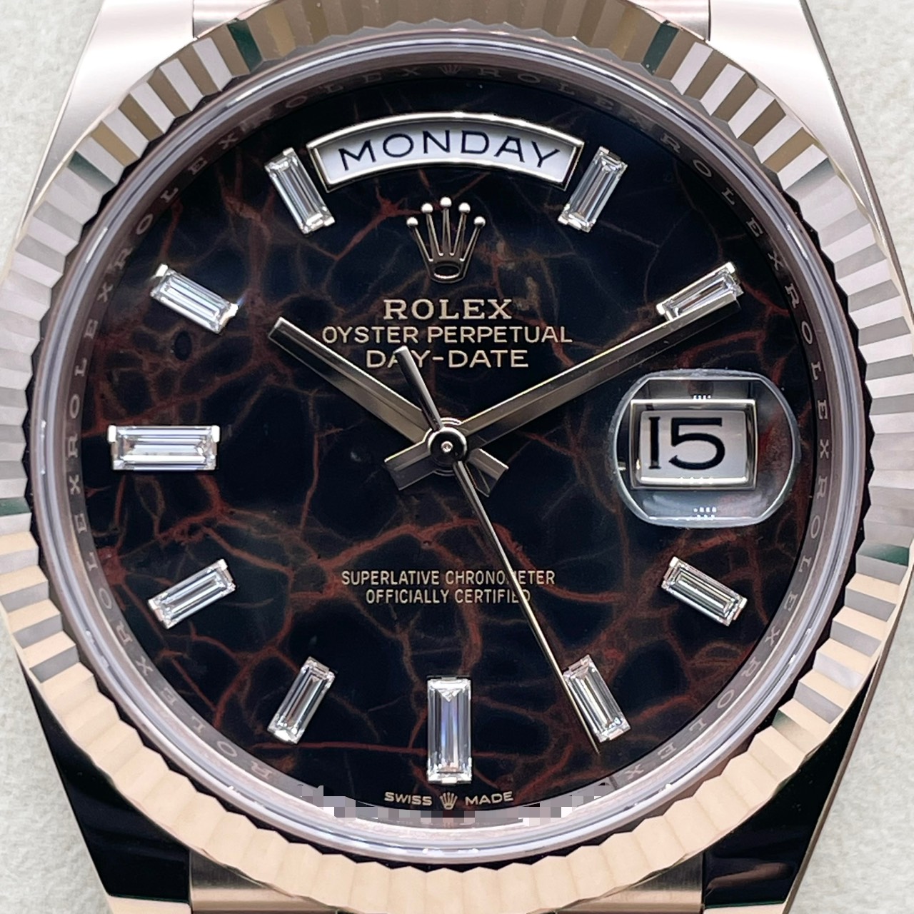 ロレックス デイデイト 228235 アイゼンキーゼル エバーローズゴールド 40mm