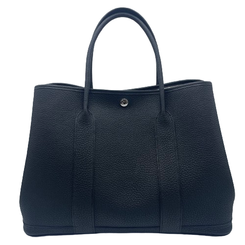 エルメス ガーデンパーティー PM ノアール ネゴンダ シルバー金具 W刻印