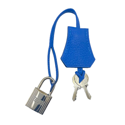 エルメス バーキン 25 ブルー トゴ シルバー金具 C刻印