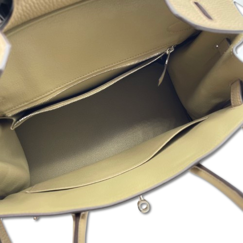 エルメス バーキン 30 ベージュマルファ トゴ シルバー金具 W刻印