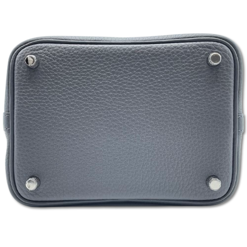 エルメス ピコタンロック エクラ PM アルドワーズ/グリプラチナ トリヨンクレマンス シルバー金具 W刻印