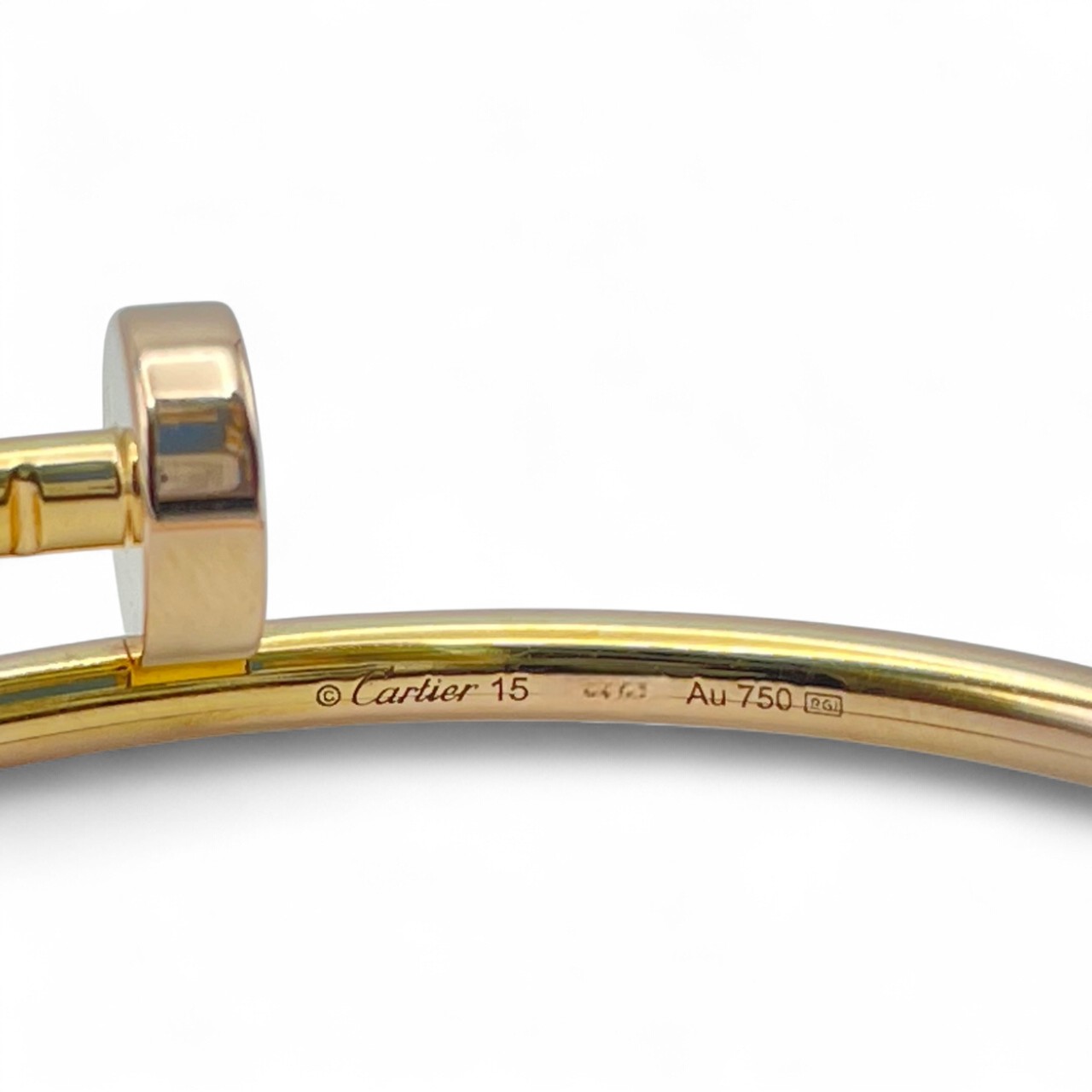 カルティエ ジュストアンクル 15 B6062515 ピンクゴールド