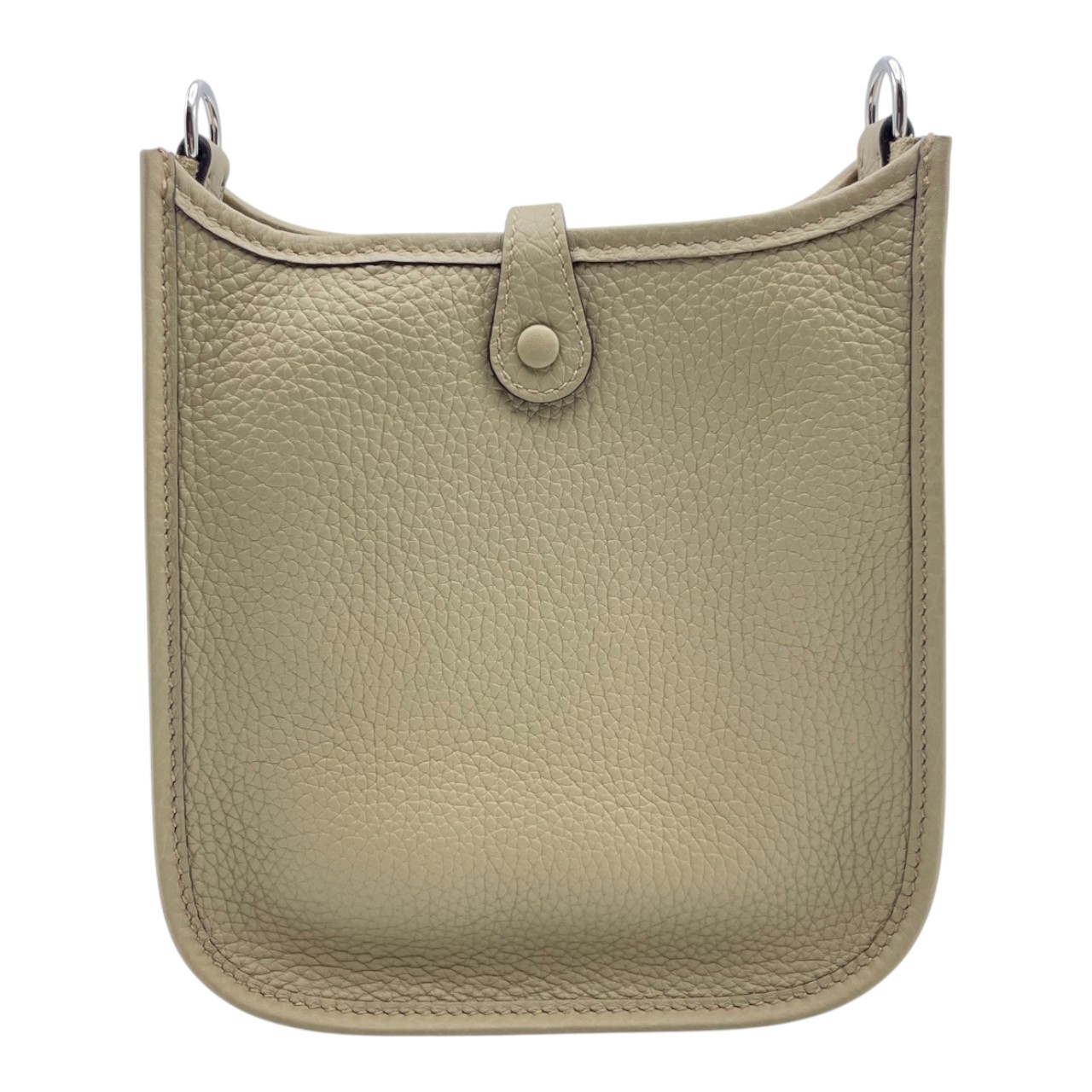 【新品未使用】エルメス ミニ エブリンtpm アマゾーヌ ノアール シルバー W エルメス ミニエヴリン TPM ノワール トリヨンクレマンス シルバー金具