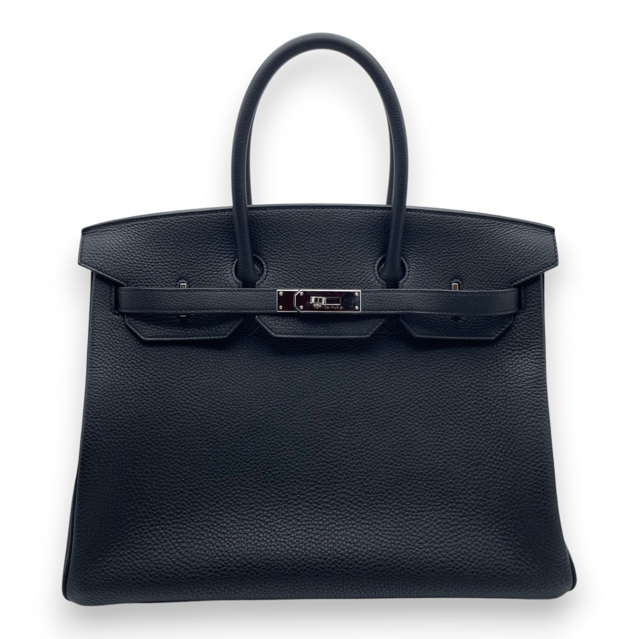 エルメス バーキン 35 ノワール トゴ シルバー金具 U刻印