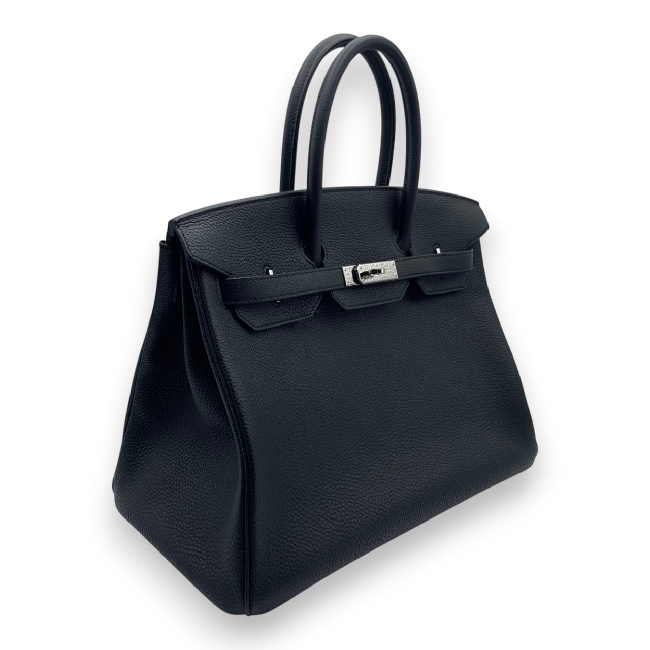 エルメス バーキン 35 ノワール トゴ シルバー金具 U刻印