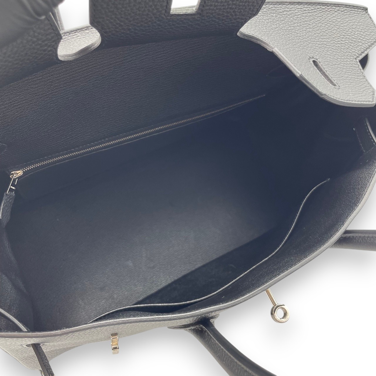 エルメス バーキン 35 ノワール トゴ シルバー金具 U刻印