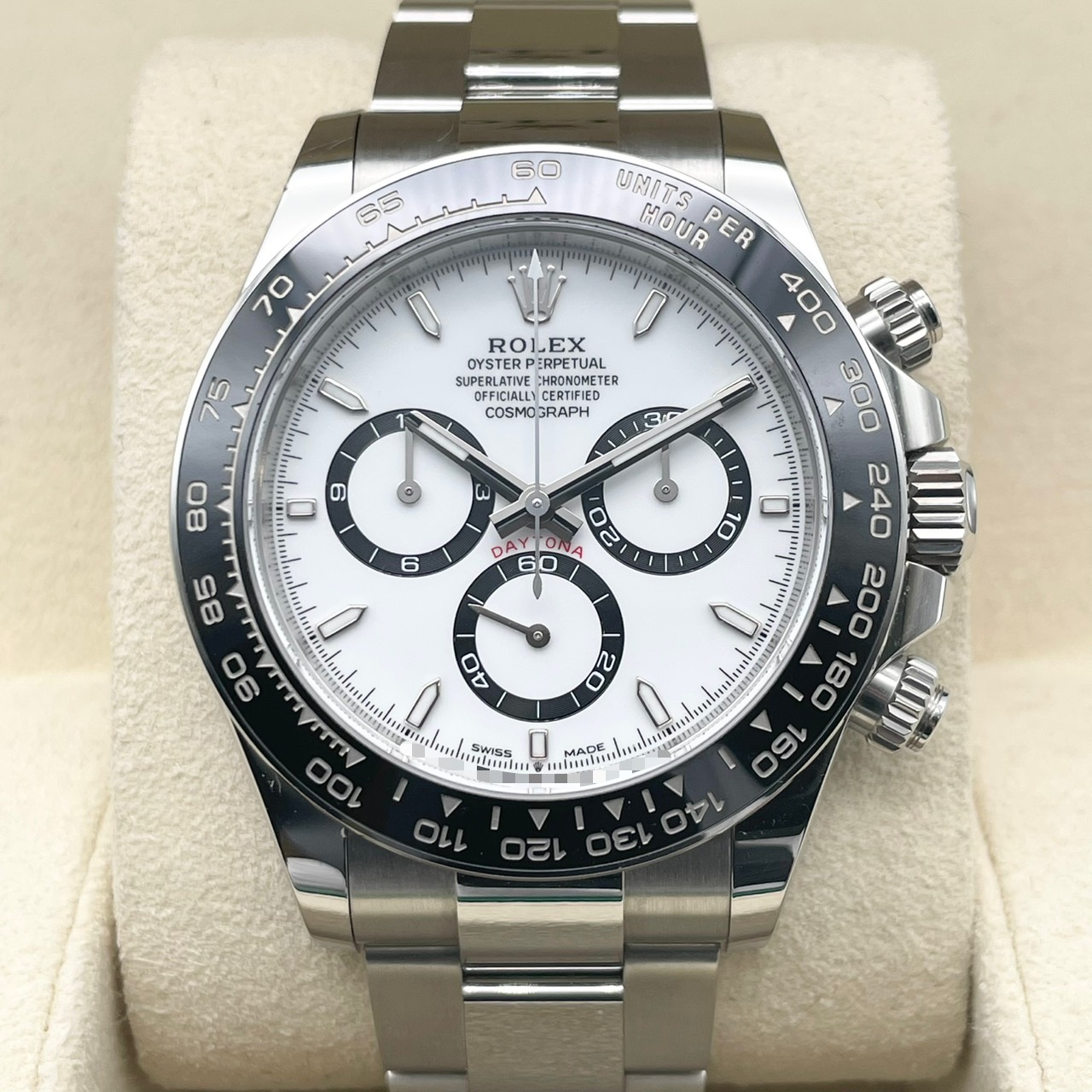 【保証書日付2024年6月！】ロレックス デイトナ 126500LN ホワイト ステンレススチール 40mm