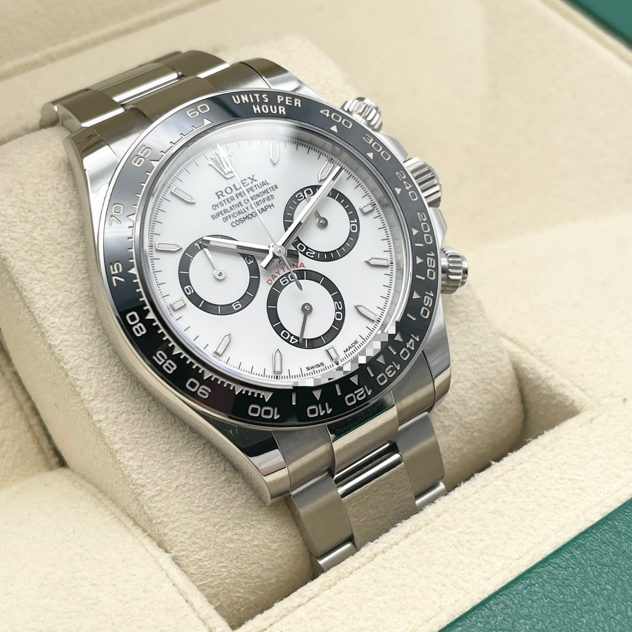 【保証書日付2024年6月！】ロレックス デイトナ 126500LN ホワイト ステンレススチール 40mm