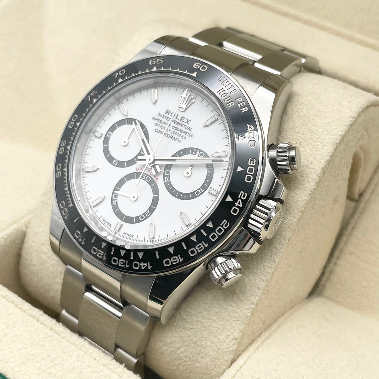 【保証書日付2024年6月！】ロレックス デイトナ 126500LN ホワイト ステンレススチール 40mm
