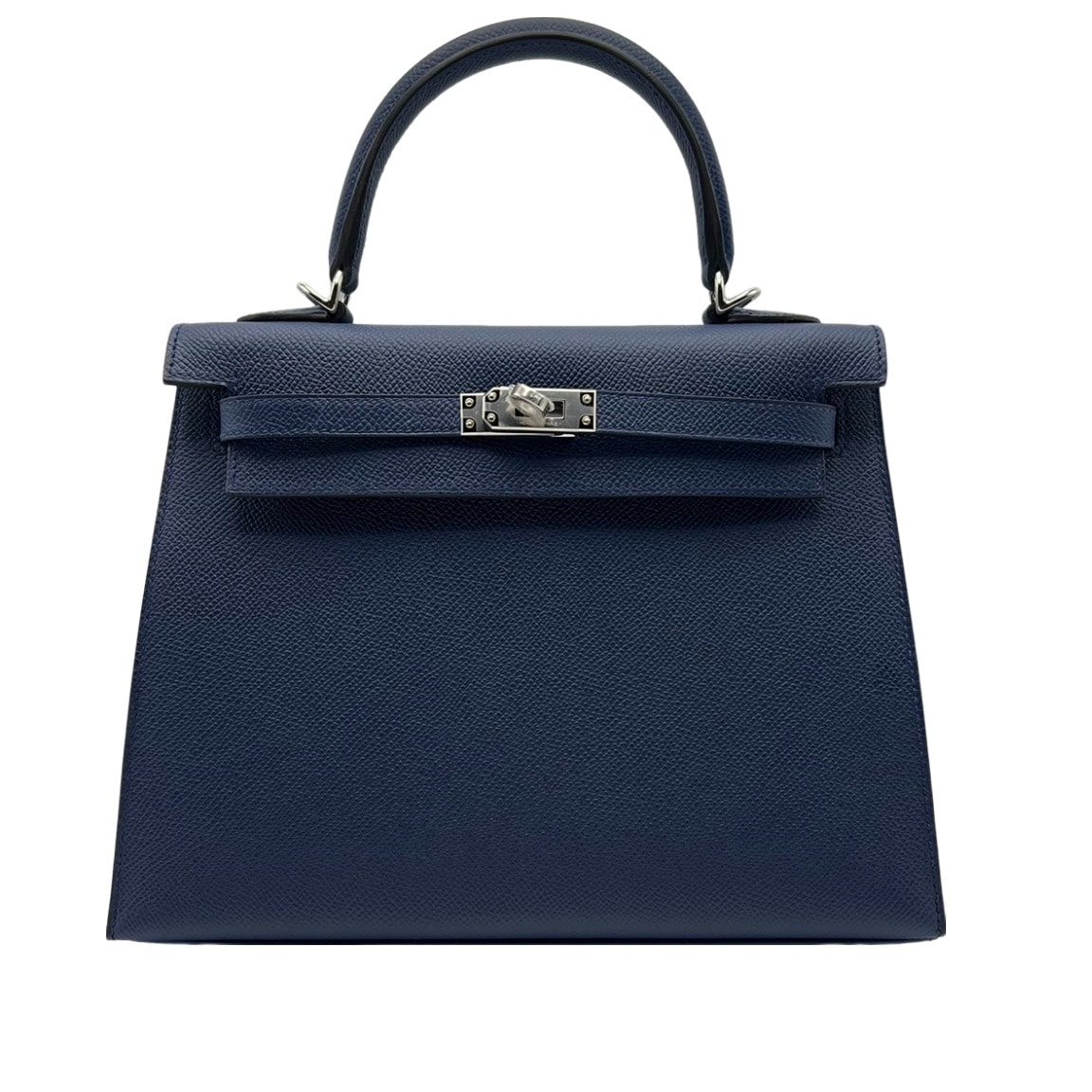 HERMES エルメス ケリードゥブルトゥール T4 ネイビー シルバー金具 HERMES エルメス ケリードゥブルトゥール T4 ネイビー シルバー