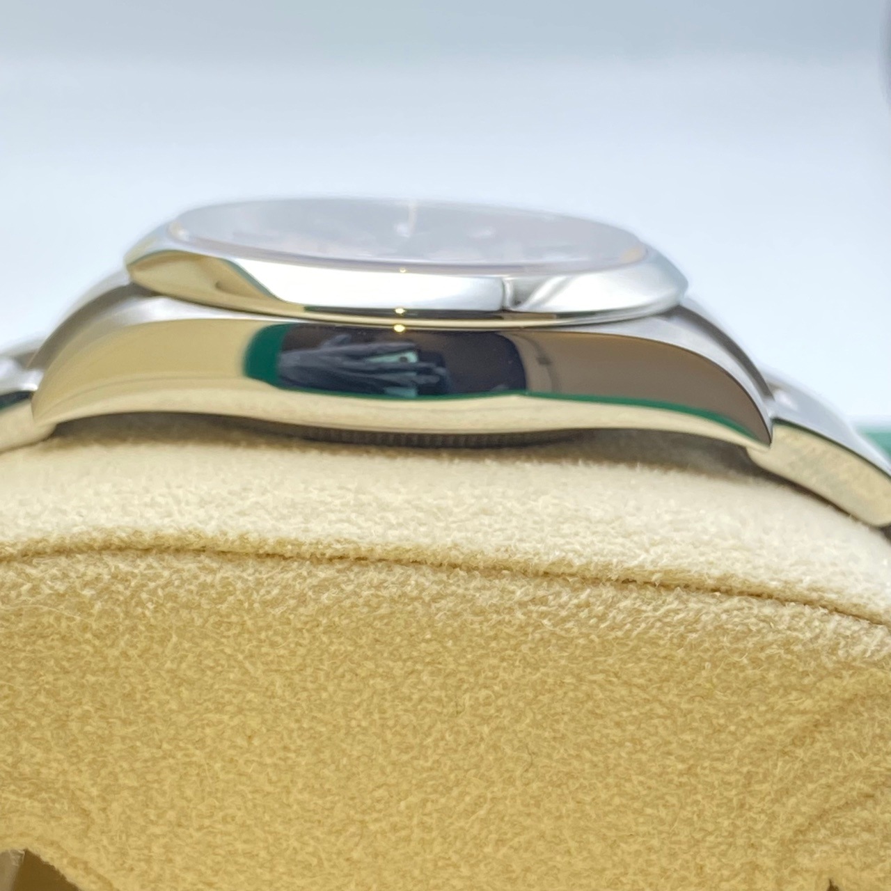 ロレックス オイスターパーペチュアル 124200 オイスターブレスレット ピンク 34mm