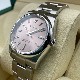 ロレックス オイスターパーペチュアル 124200 オイスターブレスレット ピンク 34mm