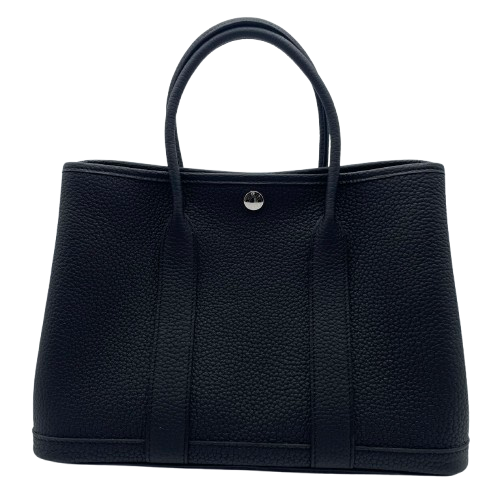 エルメス ガーデンパーティー TPM ノワール ネゴンダ シルバー金具 W刻印