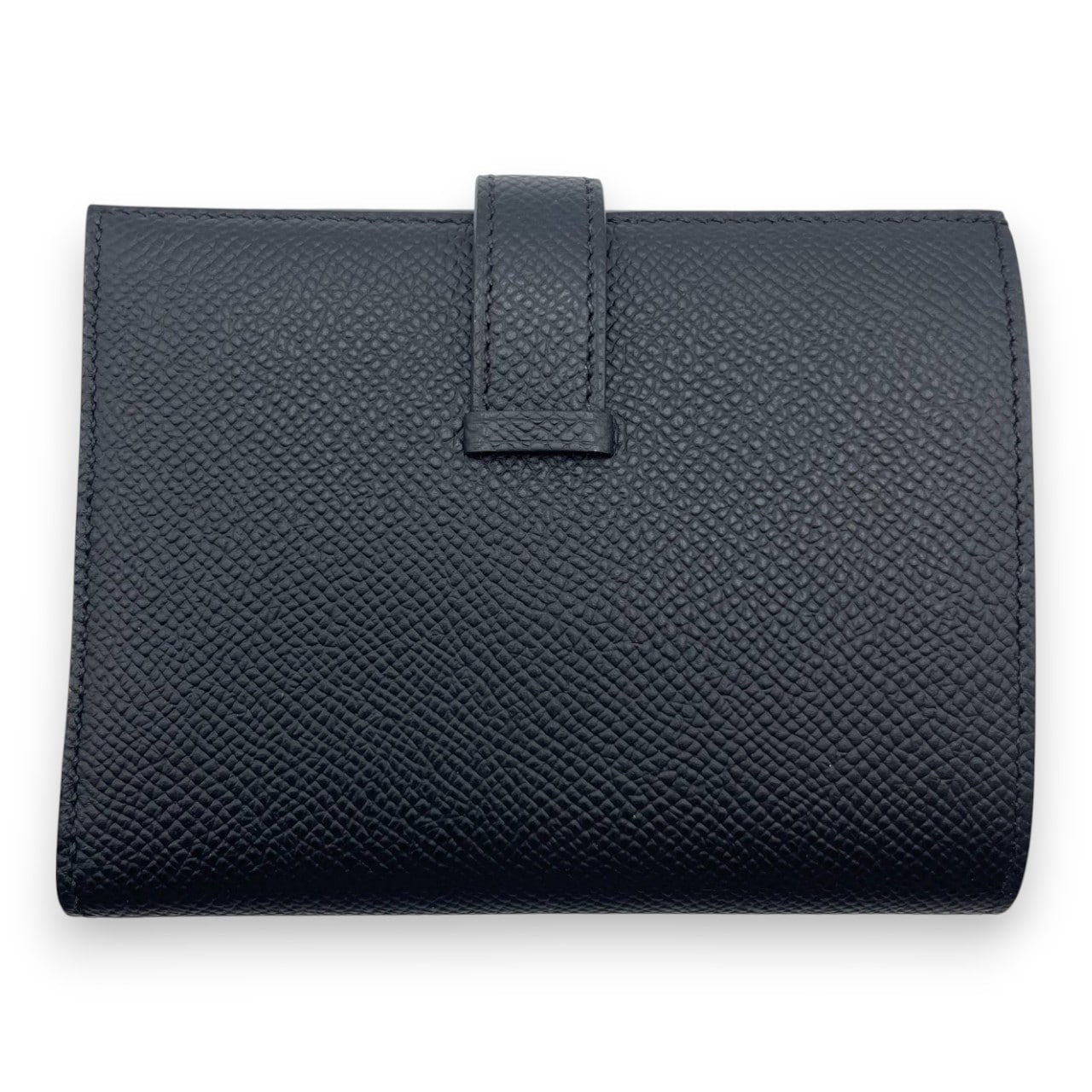 HERMES エルメス ベアンミニ ノワール 黒 W刻印 エプソン ゴールド金具