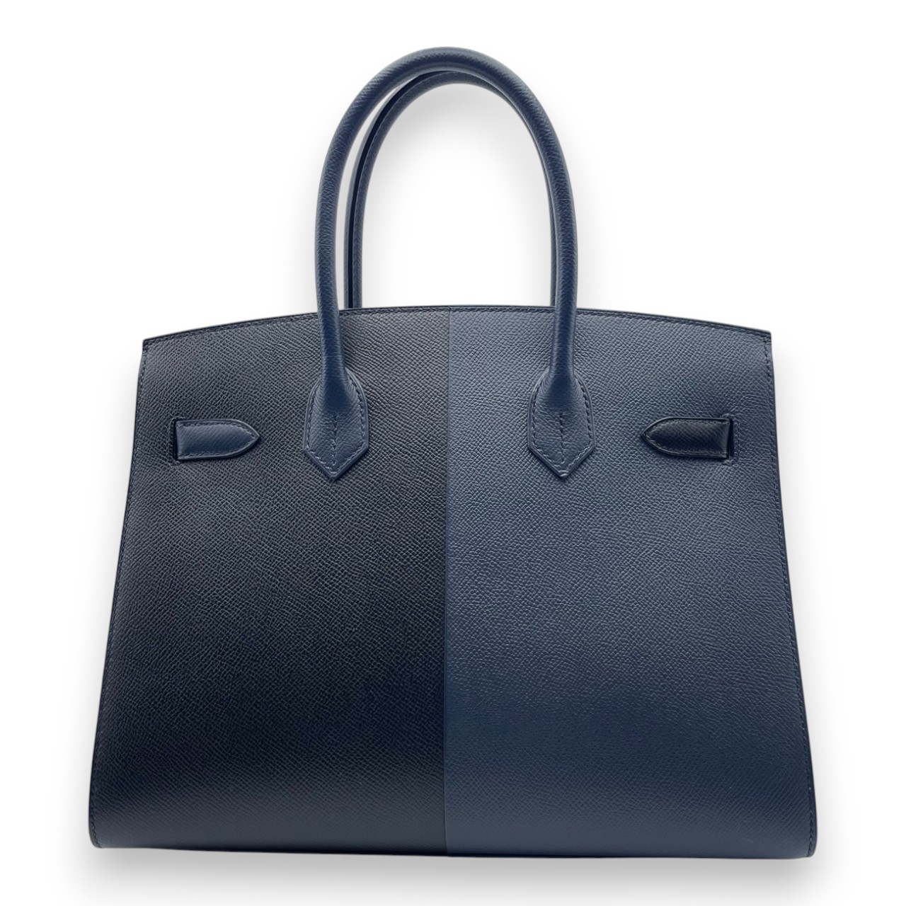 エルメス バーキン セリエ カザック 30 ブルーインディゴ/ノワール/ブルーフリーダ エプソン ゴールド金具 Z刻印