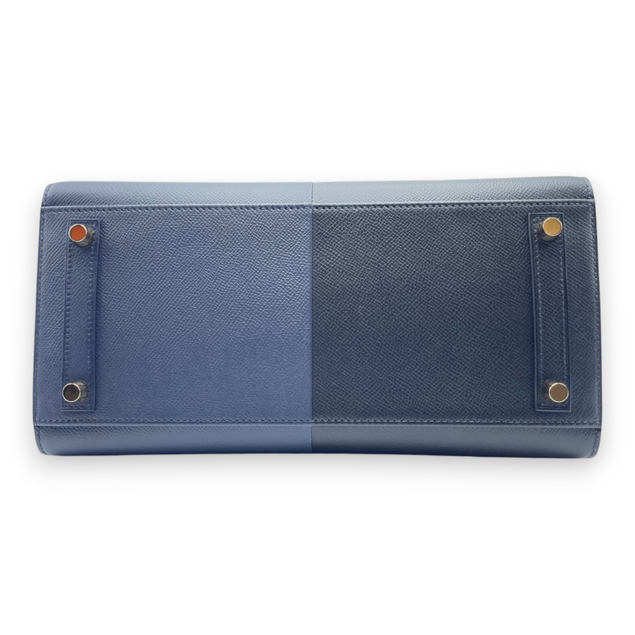 エルメス バーキン セリエ カザック 30 ブルーインディゴ/ノワール/ブルーフリーダ エプソン ゴールド金具 Z刻印