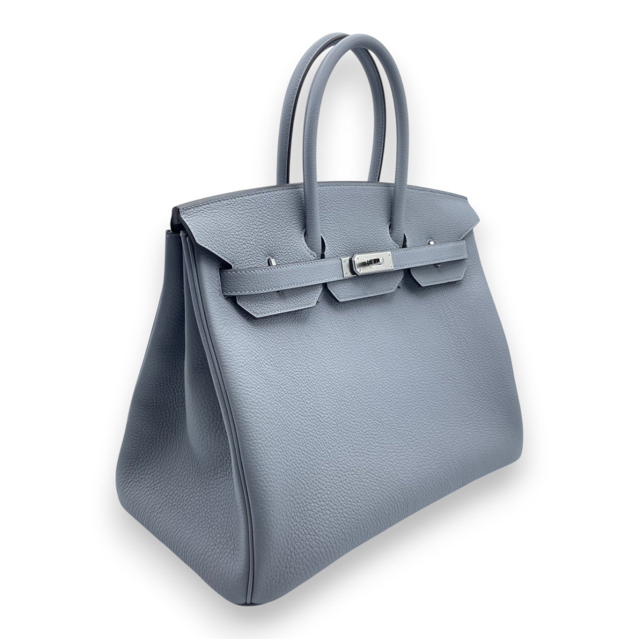 エルメス バーキン 35 グリパンタン トゴ シルバー金具 K刻印