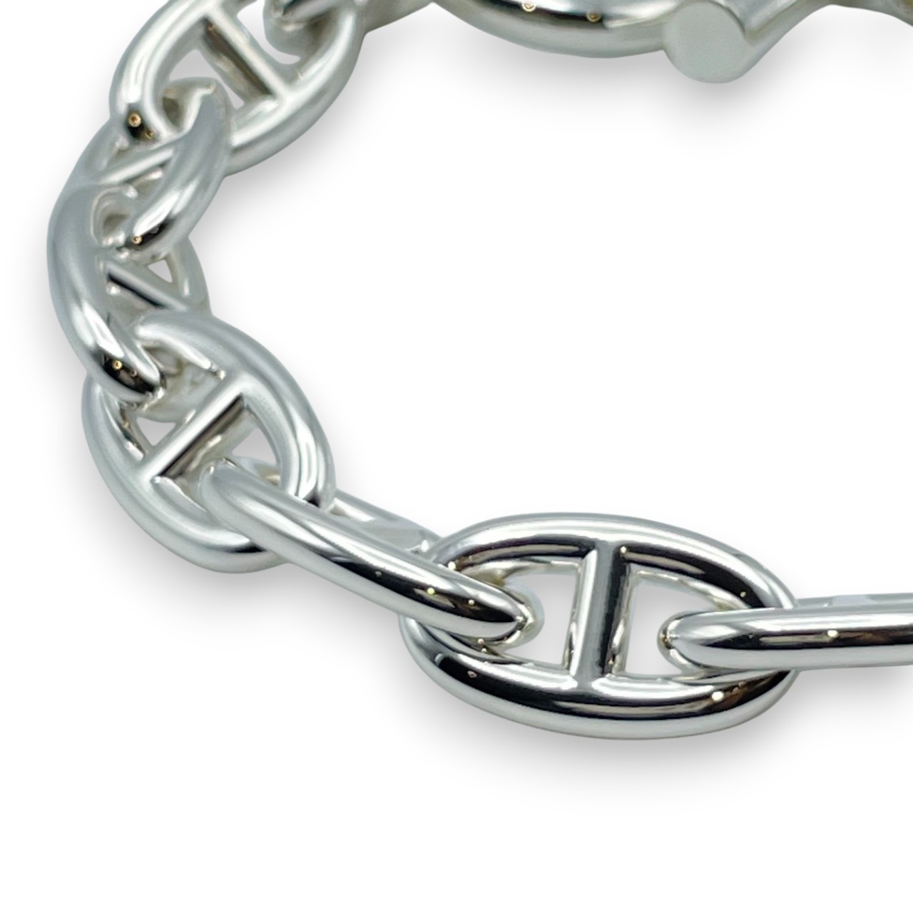 エルメス シェーヌ・ダンクル ブレスレット GM シルバー925 14コマ