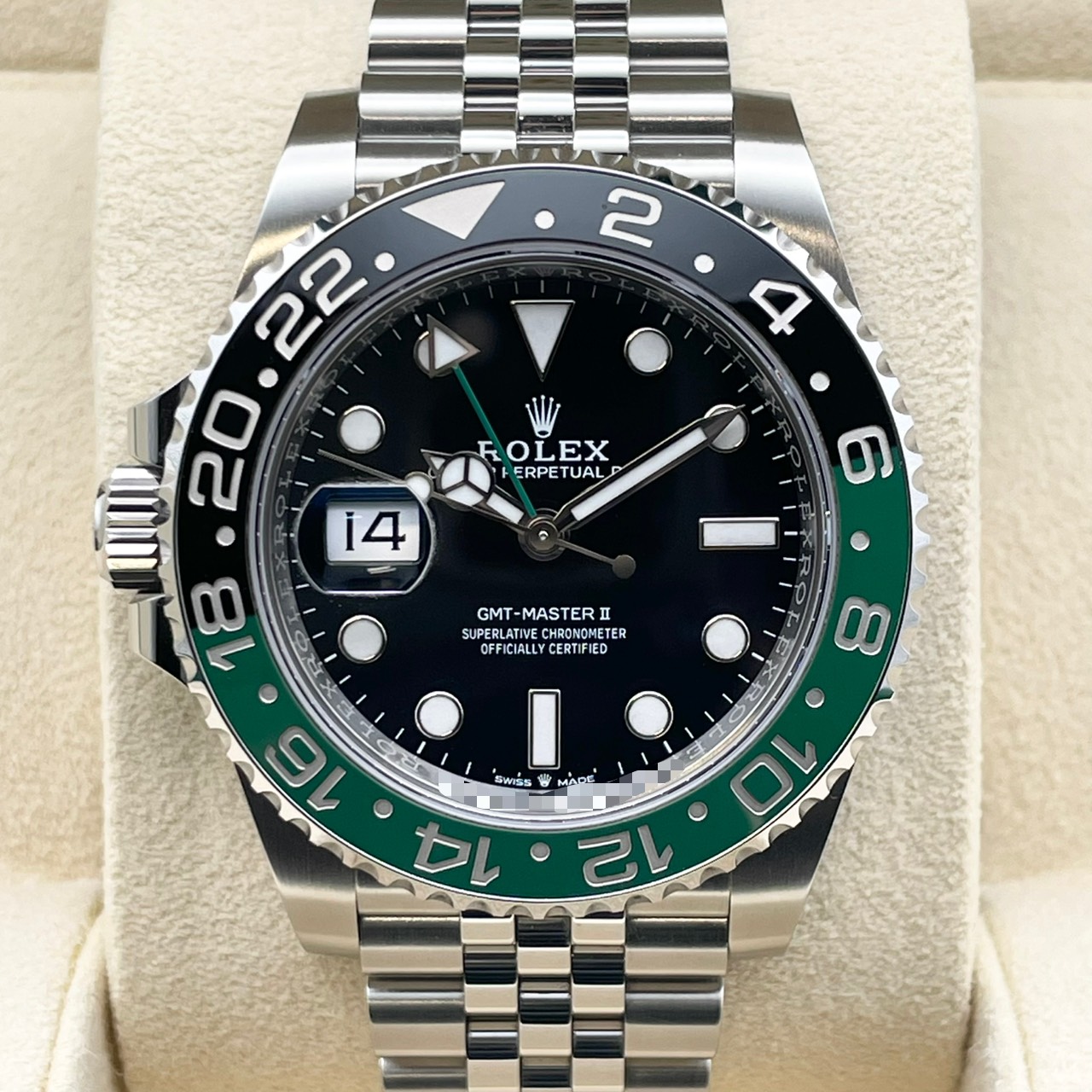 ロレックス GMTマスターII 126720VTNR ブラック ジュビリーブレス 40mm