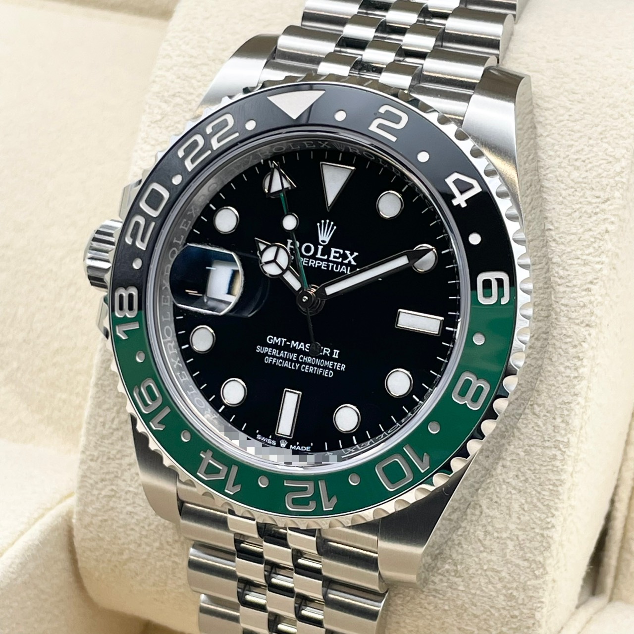 ロレックス GMTマスターII 126720VTNR ブラック ジュビリーブレス 40mm