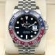 ロレックス GMTマスターII 126710BLRO ペプシ ジュビリーブレスレット ブラック 40mm