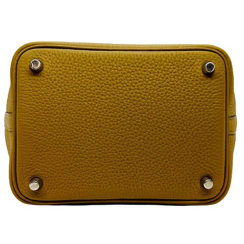 エルメス ピコタンロック PM ビスキュイ トリヨンクレマンス シルバー金具 B刻印