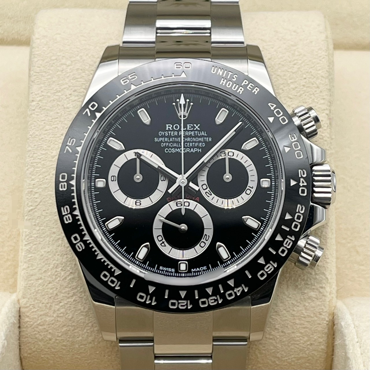 ロレックス デイトナ 116500LN ブラック オイスターブレスレット 40mm