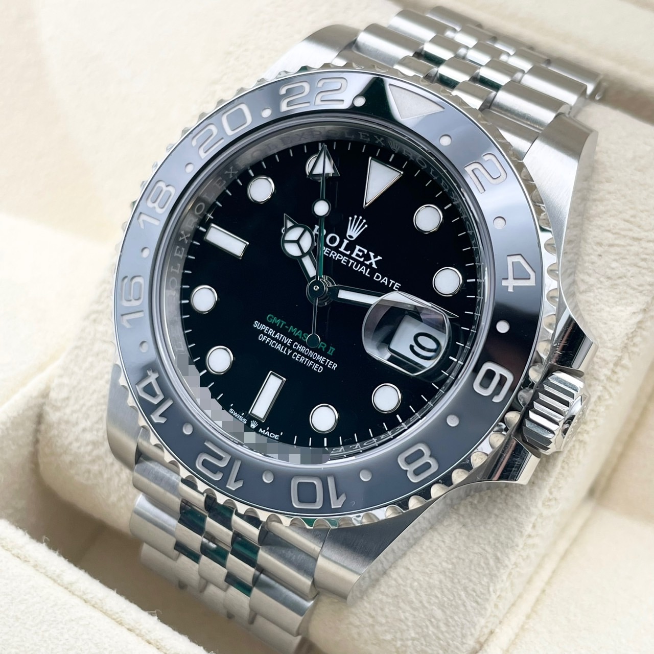 ROLEX GMTマスターⅡ 126710 純正ジュビリーブレス フル駒 極美品 極美品！】ロレックス GMTマスターII 126710GRNR ジュビリー
