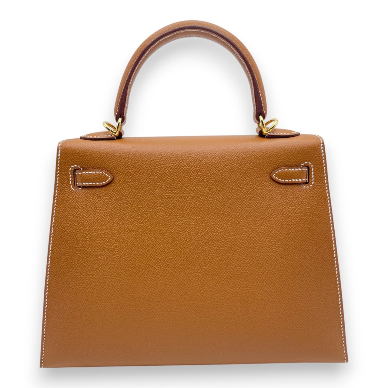 エルメス ケリー 25 ゴールド エプソン ゴールド金具 K刻印 - ブランド